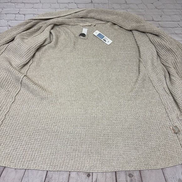 NWT Soft Surroundings Women Open Front Knit Cardigan Sweater Size Large B376 -28 - Picture 11 of 16